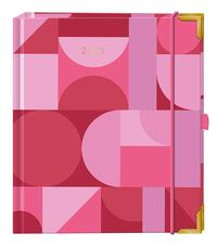 Vorderes Coverbild Terminplaner A5 Premium 2025 Pink