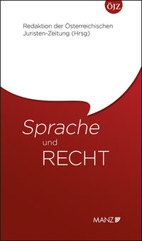 Vorderes Coverbild Sprache und Recht