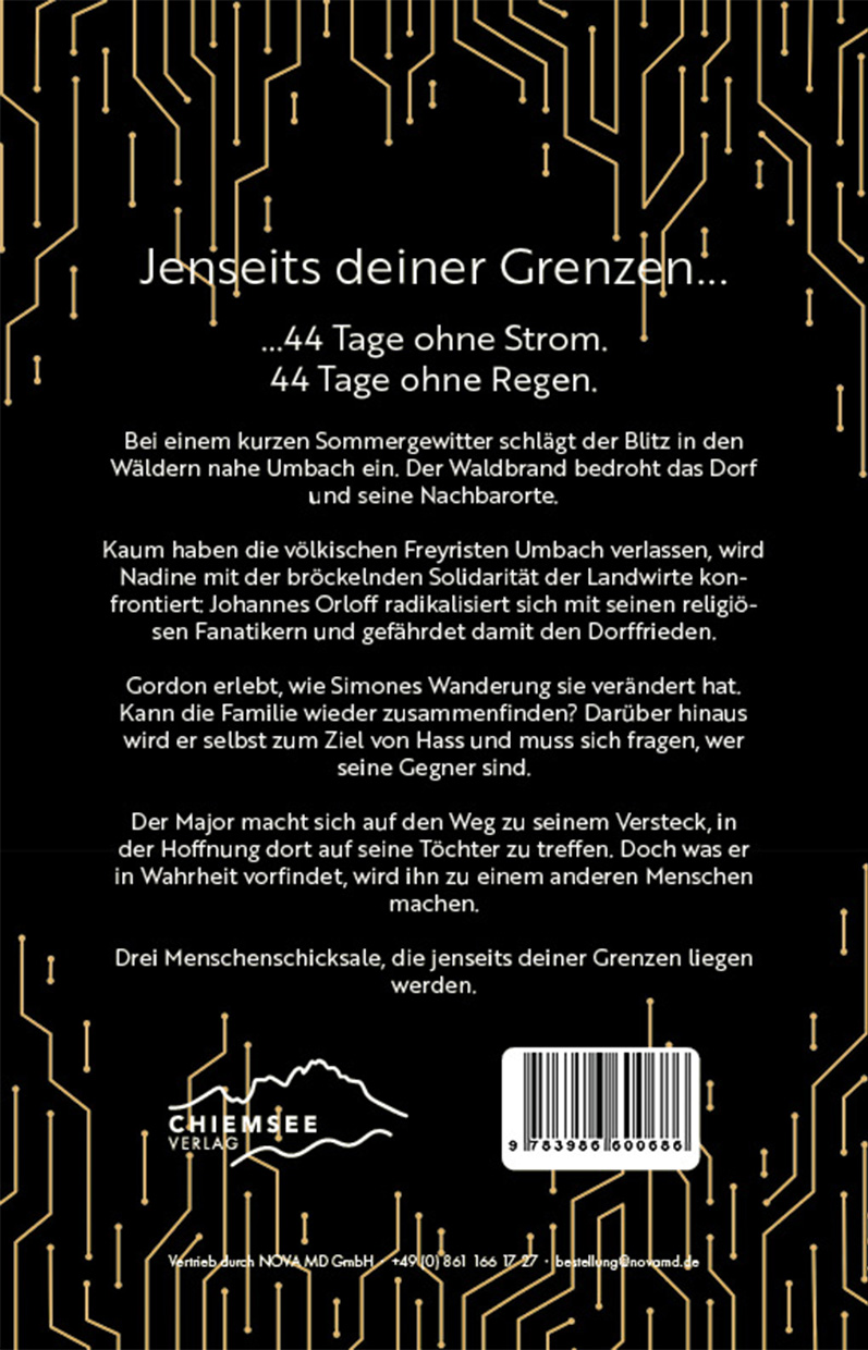 Rückseitencover Ohne Strom - Jenseits deiner Grenzen (Band 3)