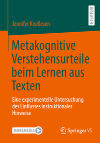 Vorderes Coverbild Metakognitive Verstehensurteile beim Lernen aus Texten
