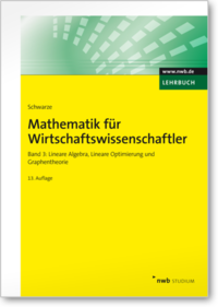 Vorderes Coverbild Mathematik für Wirtschaftswissenschaftler, Band 3