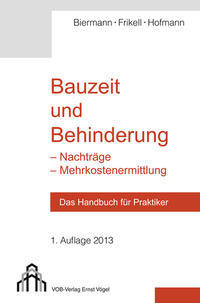 Vorderes Coverbild Bauzeit und Behinderung