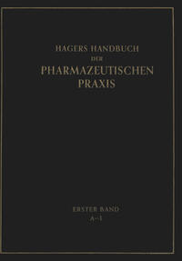 Vorderes Coverbild Hagers Handbuch der Pharmazeutischen Praxis