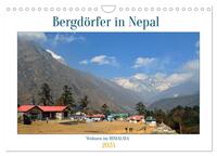Vorderes Coverbild Wohnen im HIMALAYA (Wandkalender 2025 DIN A4 quer), CALVENDO Monatskalender