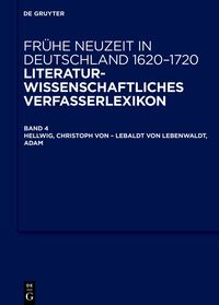Vorderes Coverbild Hellwig, Christoph von – Lebaldt von Lebenwaldt, Adam
