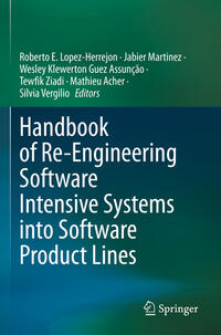 Vorderes Coverbild Handbook of Re-Engineering Software Intensive Systems into Software Product Lines
