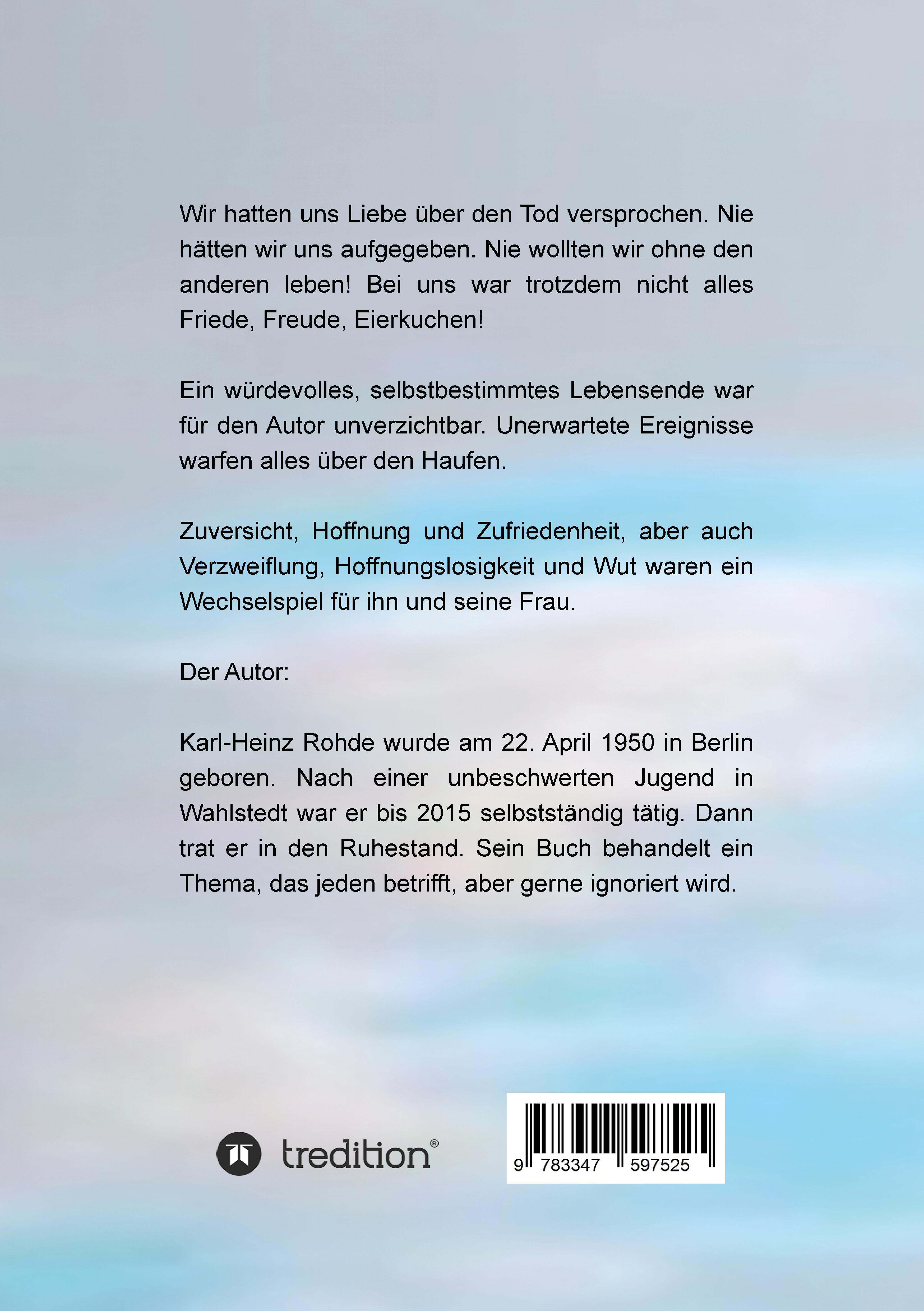 Rückseitencover Abschied zu zweit?!
