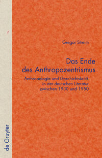 Vorderes Coverbild Das Ende des Anthropozentrismus