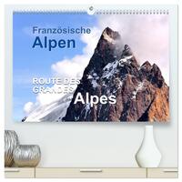 Vorderes Coverbild Französische Alpen - Route des Grandes Alpes (hochwertiger Premium Wandkalender 2025 DIN A2 quer), Kunstdruck in Hochglanz