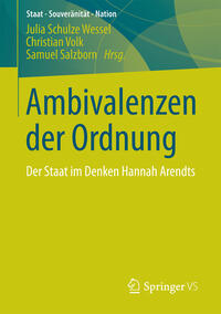 Vorderes Coverbild Ambivalenzen der Ordnung