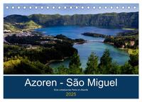Vorderes Coverbild Azoren - São Miguel (Tischkalender 2025 DIN A5 quer), CALVENDO Monatskalender
