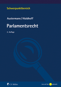 Vorderes Coverbild Parlamentsrecht