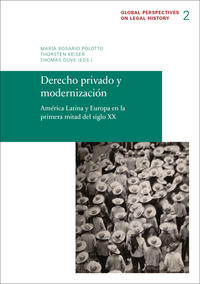 Vorderes Coverbild Derecho privado y modernización
