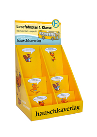 Vorderes Coverbild Leeres Stufendisplay M "Lesefahrplan 1. Klasse"
