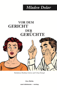 Vorderes Coverbild Vor dem Gericht der Gerüchte