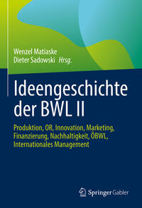 Vorderes Coverbild Ideengeschichte der BWL II