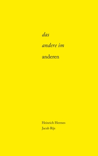 Vorderes Coverbild Das Andere im Anderen