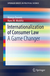 Vorderes Coverbild Internationalization of Consumer Law