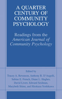 Vorderes Coverbild A Quarter Century of Community Psychology