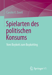 Vorderes Coverbild Spielarten des politischen Konsums