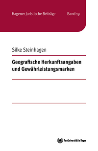 Vorderes Coverbild Geografische Herkunftsangaben und Gewährleistungsmarken