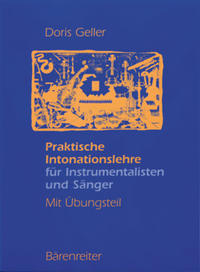 Vorderes Coverbild Praktische Intonationslehre für Instrumentalisten und Sänger - Mit Übungsteil