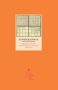 Vorderes Coverbild Typographie