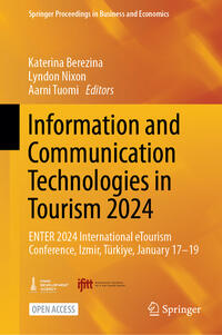 Vorderes Coverbild Information and Communication Technologies in Tourism 2024