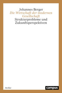 Vorderes Coverbild Die Wirtschaft der modernen Gesellschaft