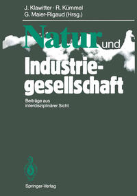Vorderes Coverbild Natur und Industriegesellschaft