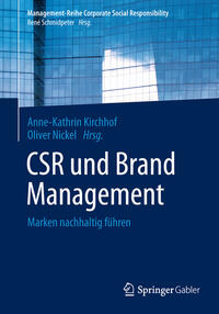 Vorderes Coverbild CSR und Brand Management