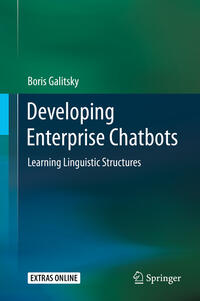 Vorderes Coverbild Developing Enterprise Chatbots