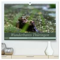 Vorderes Coverbild Wunderbares Thüringen - Gewässer (hochwertiger Premium Wandkalender 2025 DIN A2 quer), Kunstdruck in Hochglanz