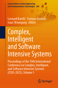 Vorderes Coverbild Complex, Intelligent and Software Intensive Systems