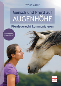 Vorderes Coverbild Mensch und Pferd auf Augenhöhe