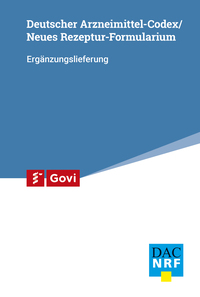 Vorderes Coverbild Deutscher Arzneimittel-Codex (DAC) / Neues Rezeptur Formularium (NRF) 2024/2 Ergänzungslieferung