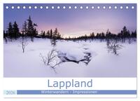 Vorderes Coverbild Lappland - Winterwandern Impressionen (Tischkalender 2026 DIN A5 quer), CALVENDO Monatskalender