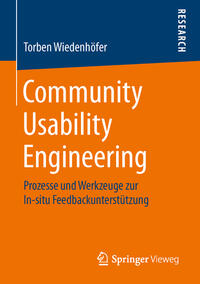 Vorderes Coverbild Community Usability Engineering