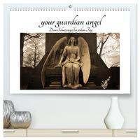 Vorderes Coverbild your guardian angel - Dein Schutzengel für jeden Tag (hochwertiger Premium Wandkalender 2025 DIN A2 quer), Kunstdruck in Hochglanz