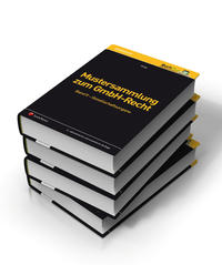 Vorderes Coverbild PAKET Mustersammlung zum GmbH-Recht