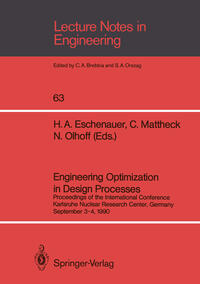 Vorderes Coverbild Engineering Optimization in Design Processes