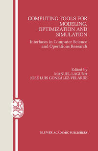 Vorderes Coverbild Computing Tools for Modeling, Optimization and Simulation