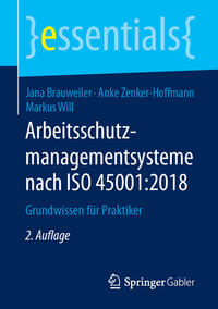 Vorderes Coverbild Arbeitsschutzmanagementsysteme nach ISO 45001:2018