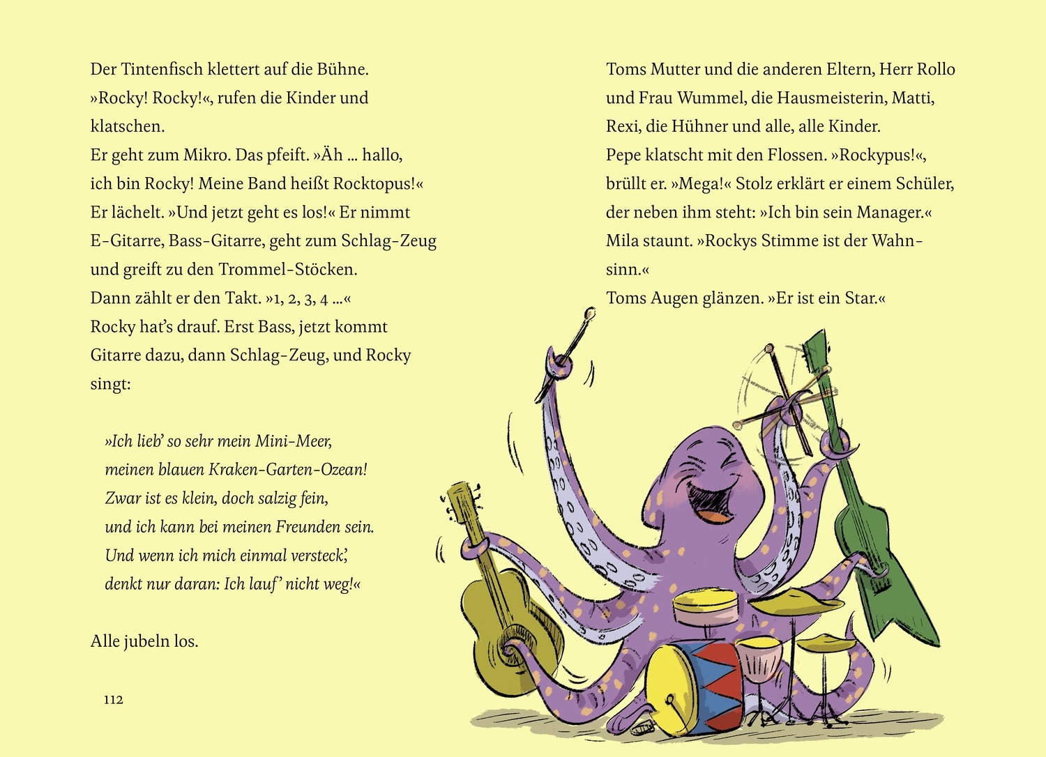 Beispielinhalt (Bild) Knacks! 3 Oktopus rockt!
