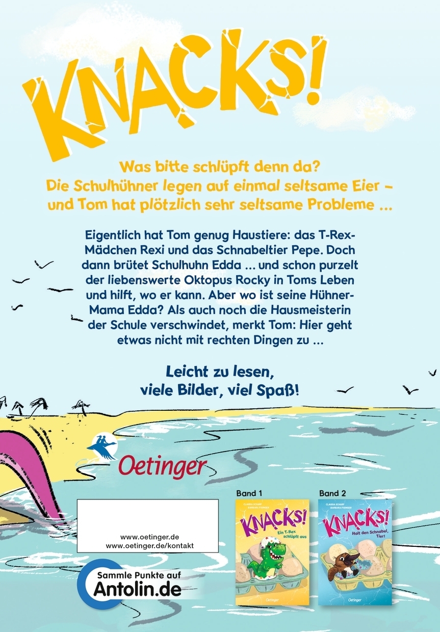 Rückseitencover Knacks! 3 Oktopus rockt!