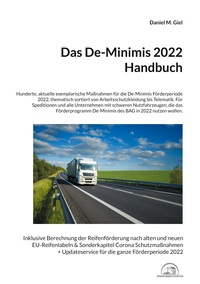 Vorderes Coverbild Das De-Minimis 2022 Handbuch