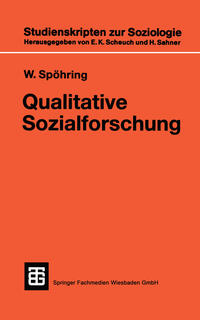 Vorderes Coverbild Qualitative Sozialforschung