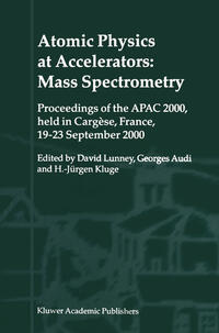 Vorderes Coverbild Atomic Physics at Accelerators: Mass Spectrometry