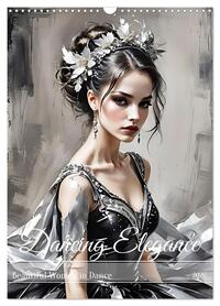 Vorderes Coverbild Dancing Elegance (Wall Calendar 2026 DIN A3 portrait), CALVENDO 12 Month Wall Calendar
