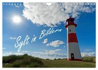 Vorderes Coverbild Sylt in Bildern (Wandkalender 2025 DIN A4 quer), CALVENDO Monatskalender
